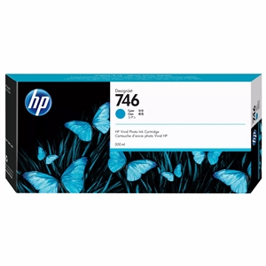 HP 746 Cartuccia di inchiostro Cyan da 300 ml per DesignJet