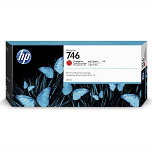 HP 746 cartuccia d'inchiostro ChroMattic Red DesignJet da 300 ml