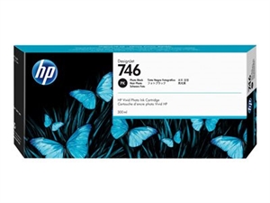 HP 746 Cartuccia di inchiostro DesignJet Photo Black da 300 ml