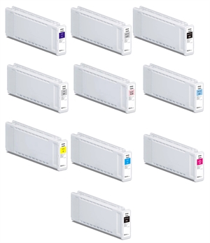 Set completo di cartucce d'inchiostro da 700 ml per Epson SureColor P7300 e P9300