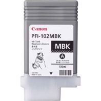 Canon Matt Black PFI-102MBK - Cartuccia di inchiostro da 130 ml