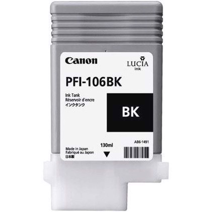 Canon Black PFI-106BK - cartuccia di inchiostro da 130 ml.