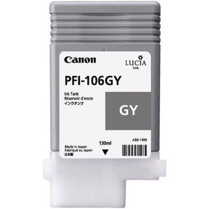 Canon Grey PFI-106GY - Cartuccia di inchiostro da 130 ml