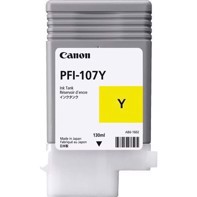Canon Yellow PFI-107Y - Cartuccia di inchiostro da 130 ml