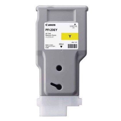 Canon Yellow PFI-206Y - Cartuccia di inchiostro da 300 ml