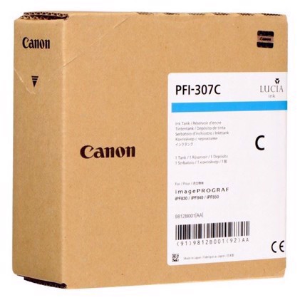 Canon Cyan PFI-307C - 330 ml cartuccia d\'inchiostro