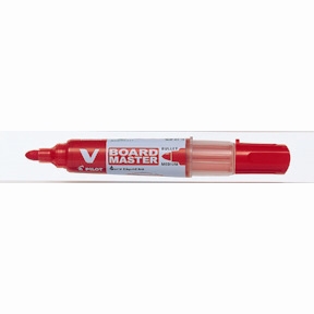 Penna da marcatore Pilot WB V-Board BG, punta tonda 2,3mm, rossa