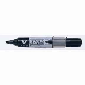 Penna per lavagna Pilot WB Marker V-Board BG a punta obliqua 2-5mm nera