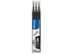 Penna Pilot Frixion Clicker 0,7 ricarica in nero (3)