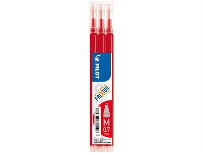 Penna Pilot Frixion Clicker 0,7 ricarica rossa (3)