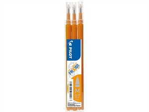 Penna Pilot Frixion Clicker 0,7 rifornimento arancione (3)