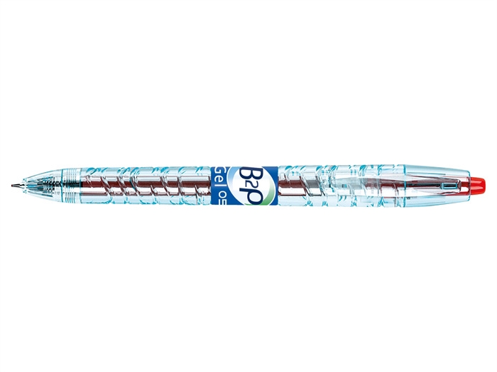 Penna gel Pilot m/clic B2P BeGreen 0,5 rossa