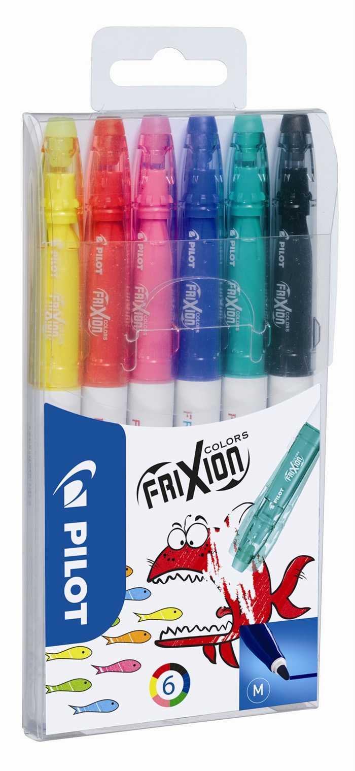 Pilot Frixion Colors 0,7 ha colori (6)