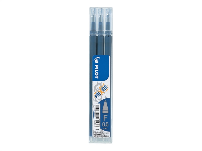 Pilot Frixion Clicker 0,5 ricarica blu-nero (3)