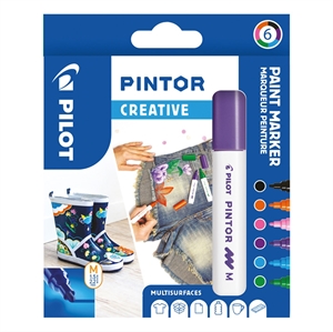 Penna segnaletica Pilot Pintor Media Creativa 1.4 ass (6)