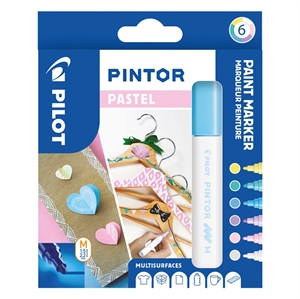 Penna pennarello Pilot Pintor medio misto pastello 1.4 ass (6)