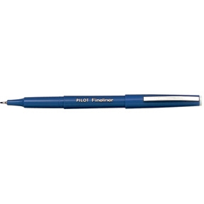 Penna a feltro pilota con cappuccio fineliner 1,2 blu