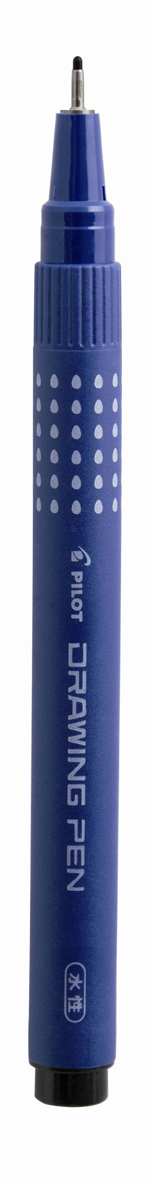 Penna a punta di feltro con cappuccio, penna disegno 0,8mm colore nero