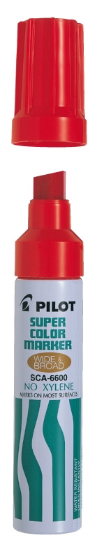 Pilot Marker Super Color Jumbo 10,0mm rosso