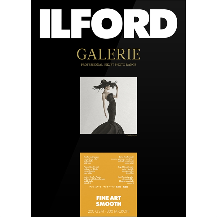 Ilford FineArt Smooth for FineArt Album - 210mm x 245mm - 25 fogli 