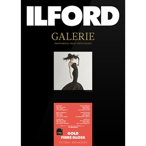 Ilford Gold Fibre Gloss for FineArt Album - 330mm x 518mm - 25 fogli 
