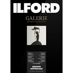 Ilford Smooth Cotton Rag for FineArt Album - 210mm x 335mm - 25 fogli 