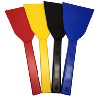 Set di spatole in plastica per la gestione del colore - 10 cm