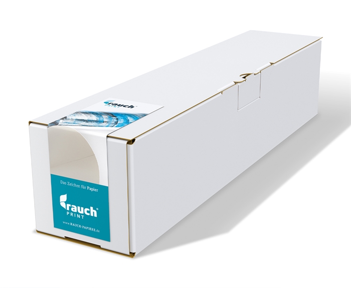 Rauch PopArt Canvas Light Matt tela in poliestere bianco - 280 g/m², 44" x 25 metri