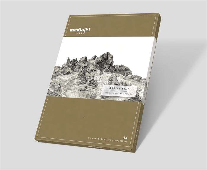 mediaJET Litho Archiv Matt Warm - 230 g/m² - A2 50 fogli