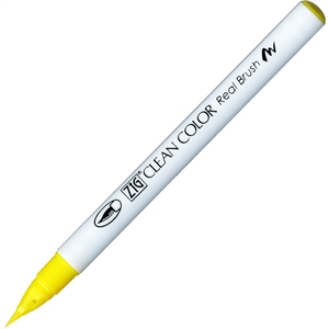 ZIG Clean Color Pen Pennarello Penna 051 fl. Giallo limone