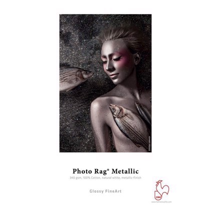 Hahnemühle Photo Rag Metallic 340 g/m² - 17" x 12 metri etros 