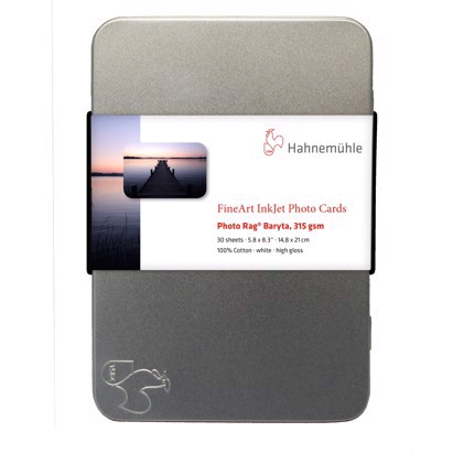 Hahnemühle Photo Rag Baryta Photo cards 315 g/m² - A5 - 30 fogli 