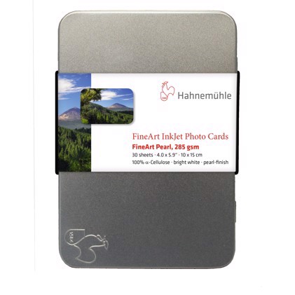 Hahnemühle FineArt Pearl Photo cards 285 g/m² - 10 x 15 cm - 30 fogli 