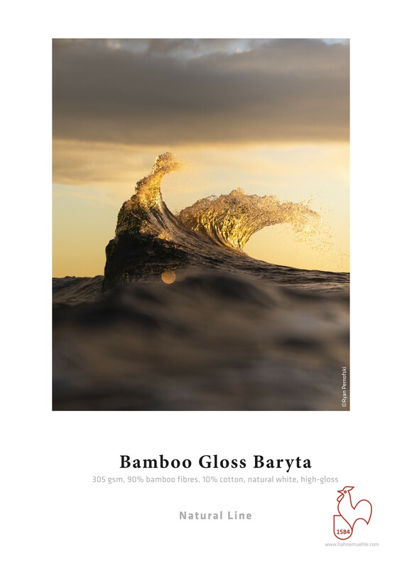 Hahnemühle Bamboo Gloss Baryta 305 g/m² - 24" x 12 metri etros 