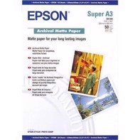 Epson Archival Matte Paper, 192 g, A3+ 50 fogli 