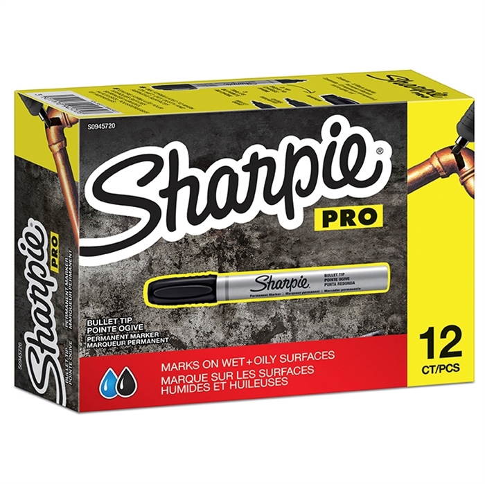 Sharpie pennarello metallico fine 1/3mm nero