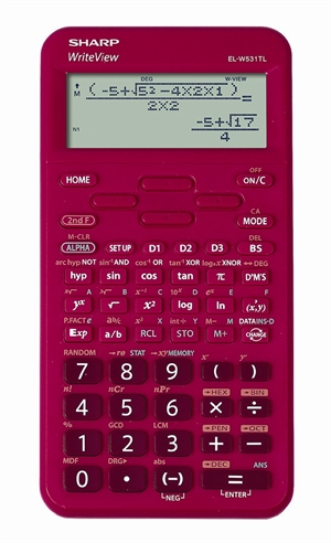 Calcolatrice scientifica Sharp EL-W531TL rosa