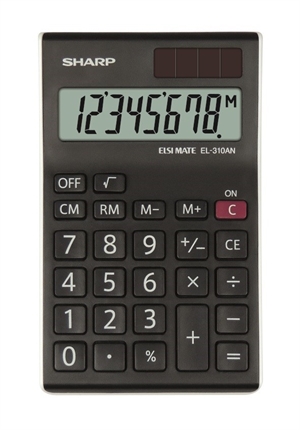 Sharp Calcolatrice da tavolo EL-310ANWH