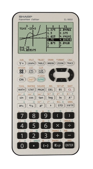 Sharp EL-9950G Calcolatrice grafica (EN/DE)