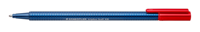 Staedtler Ballpoint Pen Triplus with Cap XB red