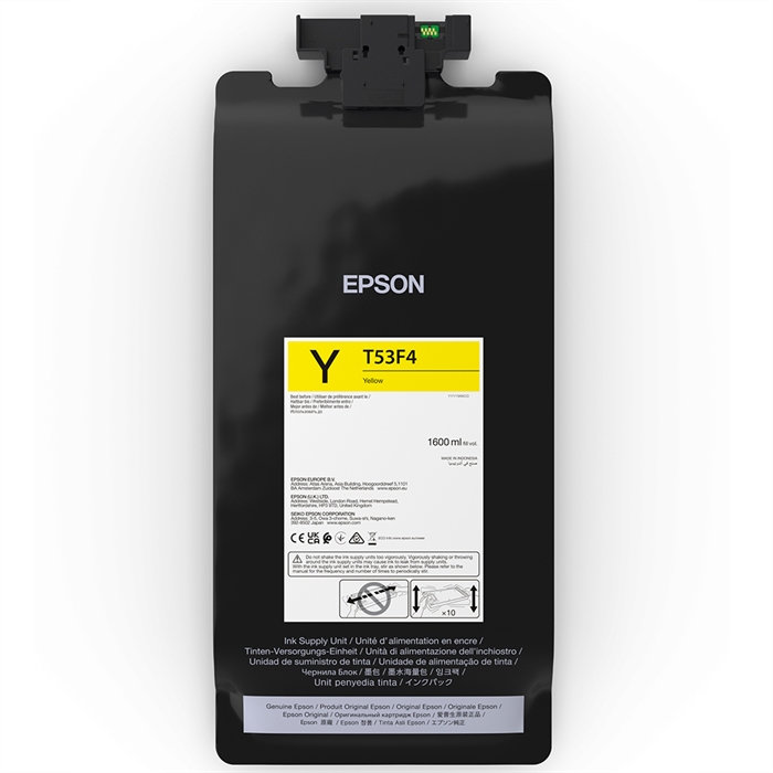 Epson sacca d\'inchiostro Yellow 1600 ml - T53F4