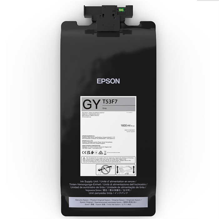 Epson sacchetto di inchiostro Grey 1600 ml - T53F7