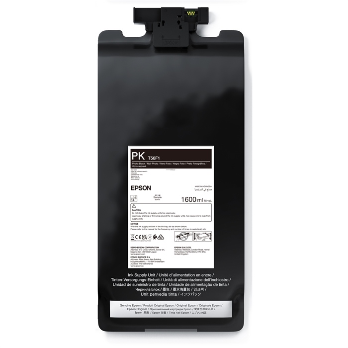 Epson Photo Black T56F1 - Sacca di inchiostro da 1600 ml