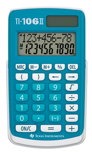 Texas Instruments TI-106 II Calcolatrice di base