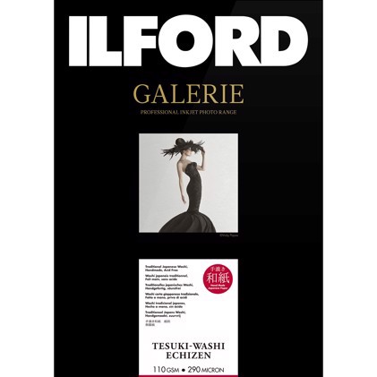 Ilford GALERIE Tesuki-Washi Echizen 110 - 10 x 15 (102 mm x 152 mm), 50 fogli 