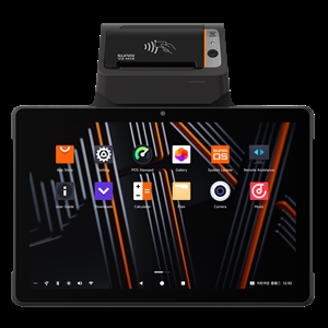 Sunmi Sunmi V3 MIX - A13,4G+32G, fotocamera frontale da 2M, SS1104, NFC, Fingerprint, stampante da 80 mm, 4G, adattatore EU, GMS-EDLA