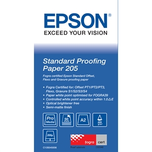 Epson Standard Proofing Paper, DIN A2, 205g/m², 50 fogli 