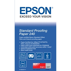 Epson Standard Proofing Paper 240, 17" x 30,5 metri 