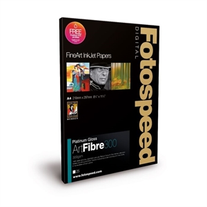 Fotospeed Platinum Gloss ART FIBER 300 g/m² - A2, 25 fogli 