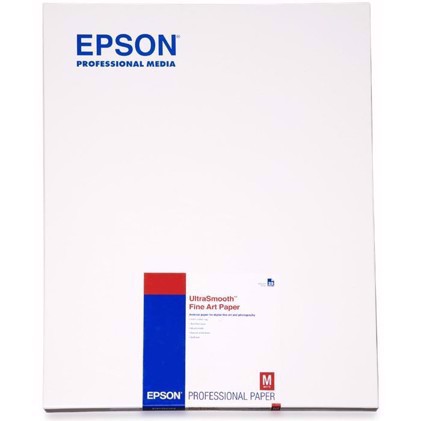 Epson UltraSmooth Fine Art Paper 325 g/m2, A3+ - 25 fogli 